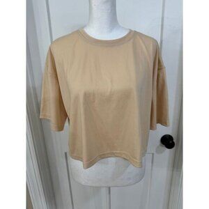 Tan SHEIN xl crop top